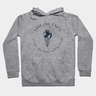 Save the Earth - it's the Only Planet with Ice Cream Hoodie